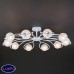 Люстра потолочная Eurosvet Camomile 70089/10 белый с серебром