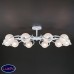 Люстра потолочная Eurosvet Camomile 70089/10 белый с серебром