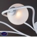 Люстра потолочная Eurosvet Camomile 70089/10 белый с серебром
