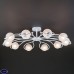 Люстра потолочная Eurosvet Camomile 70089/10 белый с серебром