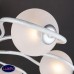Люстра потолочная Eurosvet Camomile 70089/6 белый с серебром