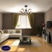 Люстра потолочная Eurosvet Jasper 70093/5 черный