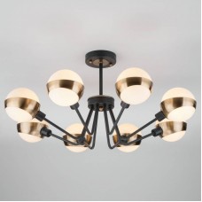 Люстра потолочная Eurosvet Jasper 70093/8 черный