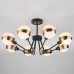 Люстра потолочная Eurosvet Jasper 70093/8 черный