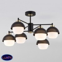 Потолочная люстра Eurosvet Nocciola 70106/6 черный