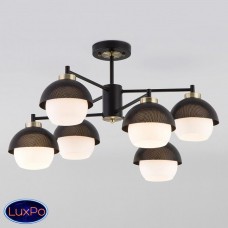Потолочная люстра Eurosvet Nocciola 70106/6 черный