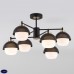 Потолочная люстра Eurosvet Nocciola 70106/6 черный