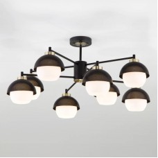 Потолочная люстра Eurosvet Nocciola 70106/8 черный