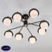 Потолочная люстра Eurosvet Nocciola 70106/8 черный