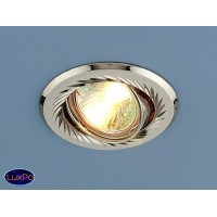 Точечный встраиваемый поворотный светильник Elektrostandard 704 CX MR16 PS/N перл. серебро/никель a032263