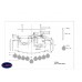 Люстра потолочная Lightstar Regolo 713054