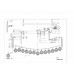 Люстра потолочная Lightstar Regolo 713154 Люстра потолочная Lightstar Regolo 713154