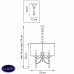Подвесная люстра Lightstar Paralume 725036