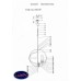Люстра подвесная Lightstar CERO 731147