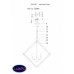 Люстра подвесная Lightstar Gabbia 732367