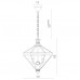 Светильник подвесной Divinare SIMPLEX 7400/02 SP-4