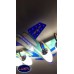 Люстра потолочная детская KINK LIGHT БОМБАРДИРОВЩИК 074504