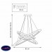 Светильник подвесной Lightstar SATURNO 748144