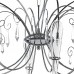 Подвесная люстра Lightstar Scarabeo 755084