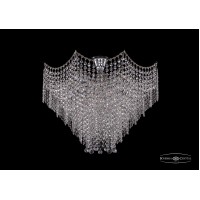 Люстра потолочная Bohemia Crystal Nikel 7707/10/Ni