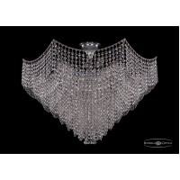 Люстра потолочная Bohemia Crystal Nikel 7707/15/Ni