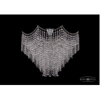 Люстра потолочная хрустальная Bohemia Crystal 77071/59 Ni