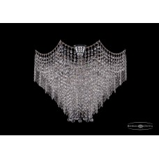 Люстра потолочная хрустальная Bohemia Crystal 77071/59 Ni