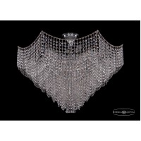 Люстра потолочная хрустальная Bohemia Crystal 77071/77 Ni