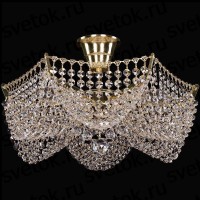 Хрустальная потолочная люстра Bohemia Crystal 7708/3/G
