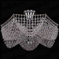 Хрустальная потолочная люстра Bohemia Crystal 7708/3/Ni Хрустальная потолочная люстра Bohemia Crystal 7708/3/Ni