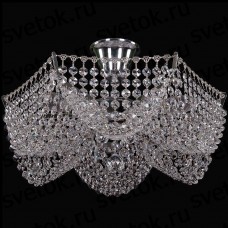 Хрустальная потолочная люстра Bohemia Crystal 7708/3/Ni