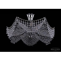 Хрустальная потолочная люстра Bohemia Crystal 7708/6/Ni Хрустальная потолочная люстра Bohemia Crystal 7708/6/Ni