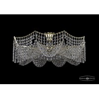 Люстра потолочная хрустальная Bohemia Crystal 77081/57 G Люстра потолочная хрустальная Bohemia Crystal 77081/57 G