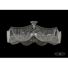 Люстра потолочная хрустальная Bohemia Crystal 77081/95 Ni