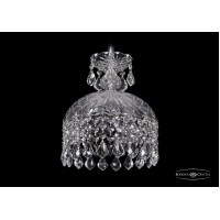Подвесной светильник Bohemia Crystal Nikel 7715/22/3/Ni/Leafs