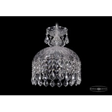 Подвесной светильник Bohemia Crystal Nikel 7715/22/3/Ni/Leafs