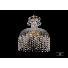 Подвесная люстра Bohemia Crystal Gold 7715/30/G/R