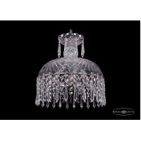 Подвесная люстра Bohemia Crystal Nikel 7715/30/Ni/Drops