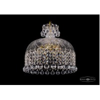 Подвесная люстра Bohemia Crystal Gold 7715/35/G/Balls