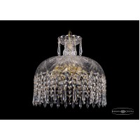 Подвесная люстра Bohemia Crystal Gold 7715/35/G/Drops