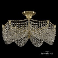 Люстра потолочная хрустальная Bohemia Crystal 77171/49/8 G