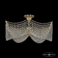 Люстра потолочная хрустальная Bohemia Crystal 77171/60/6 G