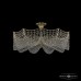 Люстра потолочная хрустальная Bohemia Crystal 77171/63/10 G