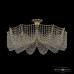 Люстра потолочная хрустальная Bohemia Crystal 77171/63/12 G