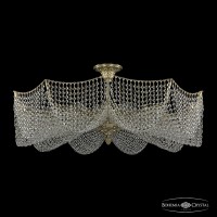 Люстра потолочная хрустальная Bohemia Crystal 77171/95/10 G