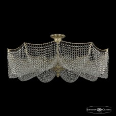 Люстра потолочная хрустальная Bohemia Crystal 77171/95/10 G