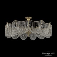 Люстра потолочная хрустальная Bohemia Crystal 77171/95/12 G