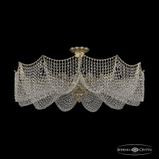 Люстра потолочная хрустальная Bohemia Crystal 77171/95/12 G