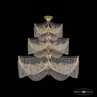 Люстра потолочная хрустальная Bohemia Crystal 77171/95/21/3d G
