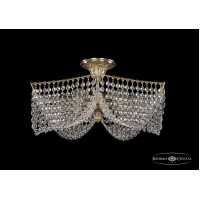 Люстра потолочная хрустальная Bohemia Crystal 77181/49 G